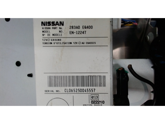 Дисплей мультимедиа Nissan X-Trail (T30) 2001-2006 283A0EQ400
