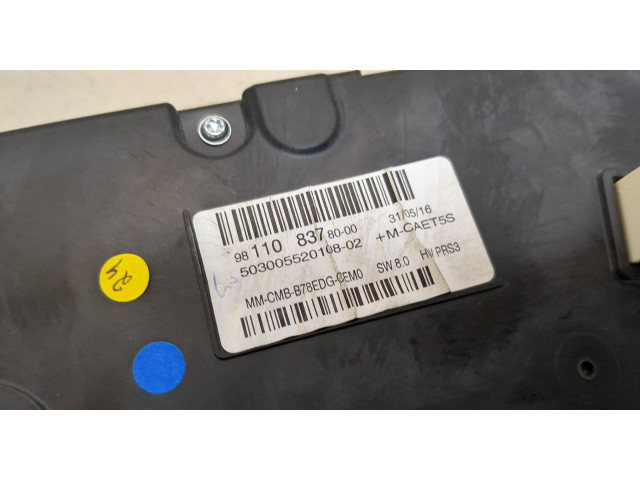 Панель приборов  Citroen C4 Picasso 2013-2018       9811083780     