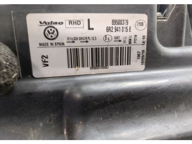 Фара передняя  Volkswagen Polo 2009-2014 левая 