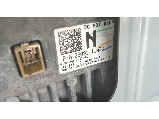 Дисплей мультимедиа Infiniti FX 2008-2012 280911JA3C