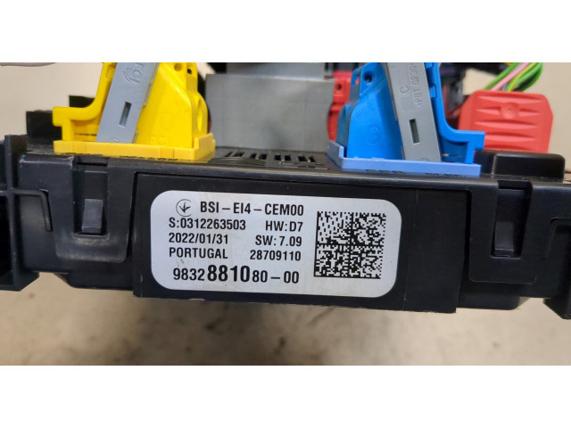 Блок BSI Peugeot 2008 2019-2023 9832881080