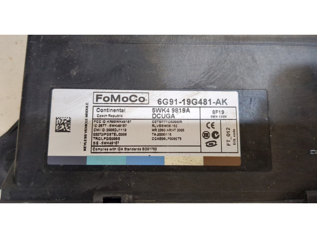 Блок комфорта  Jaguar XF 2007–2012        