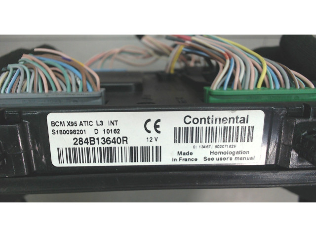 Блок комфорта Renault Scenic 2009-2012 284B13640R