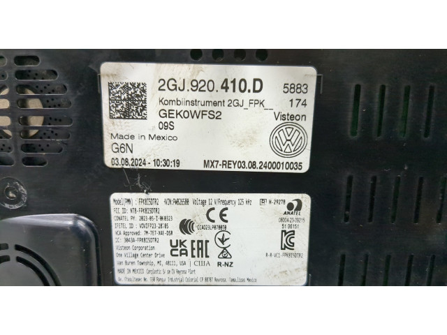 Панель приборов Volkswagen Taos 2GJ920410D, 2GJ858415D