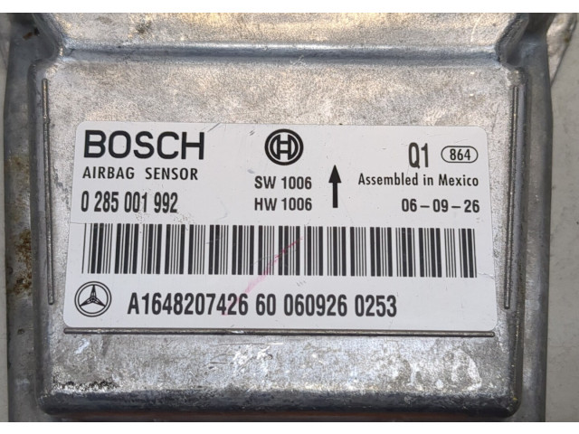 Блок управления подушками безопасности  Mercedes GL X164 2006-2012     