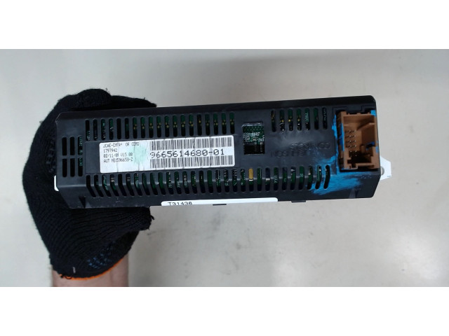 Дисплей бортового компьютера  Peugeot Expert 2007-2016 9665614680        