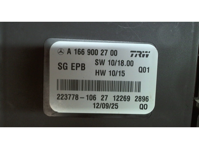 Pojistková skříňka ML W166 2011-