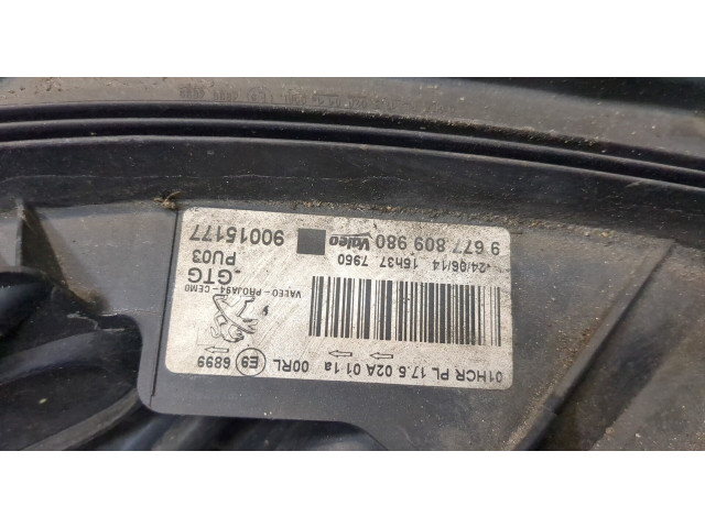 Фара передняя Peugeot 2008 2013-2016 левая