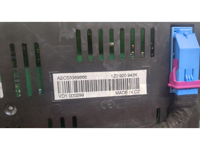 Панель приборов Skoda Octavia (A5) 2004-2013 1Z0920943K