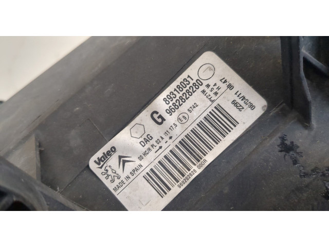 Фара передняя  Citroen Berlingo 2008-2012 левая 