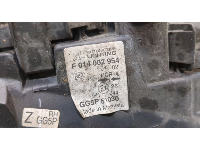 Фара передняя  Mazda 626 1997-2001 правая 