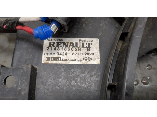 Вентилятор радиатора  Dacia Duster 2017-2024           