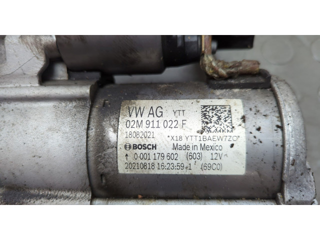 Стартер Volkswagen Atlas Cross Sport 2019- 02M911022F