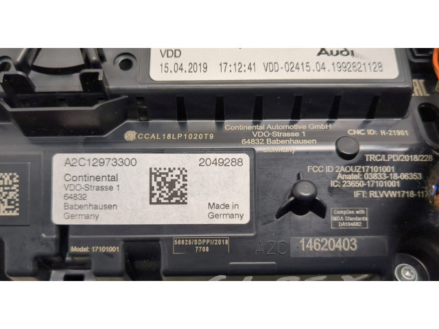 Панель приборов Audi Q3 2018-