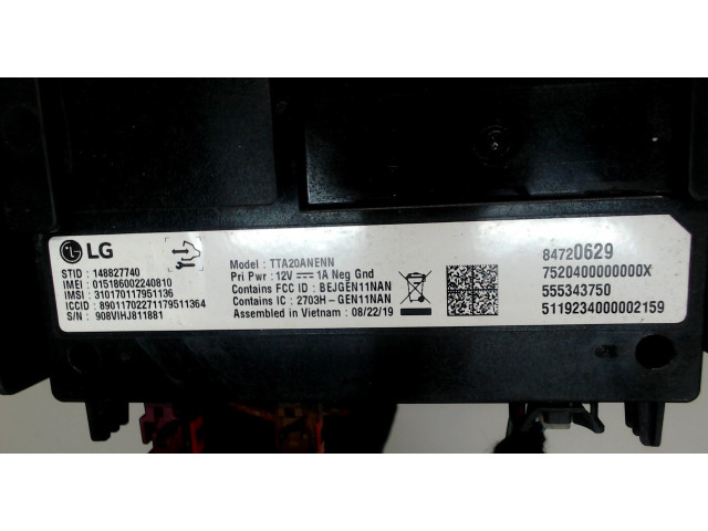 Блок комфорта Chevrolet Camaro 2018- 84720629