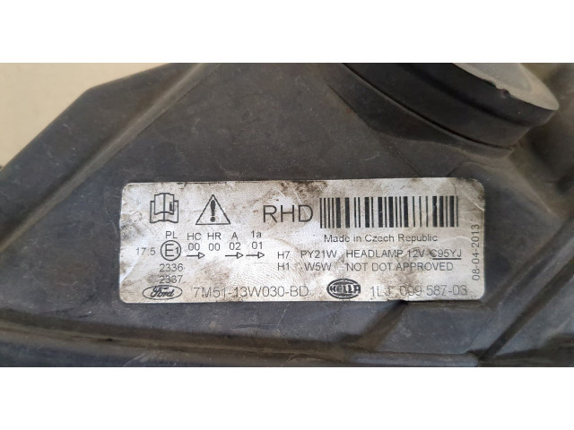 Фара передняя  Ford C-Max 2002-2010 левая 