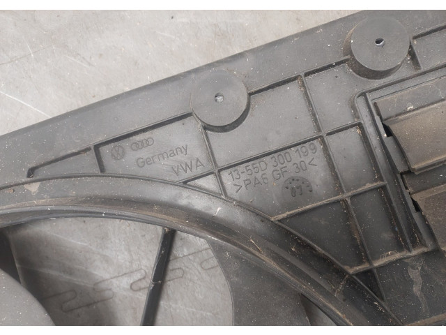 Вентилятор радиатора  Skoda Octavia (A5) 2004-2013           