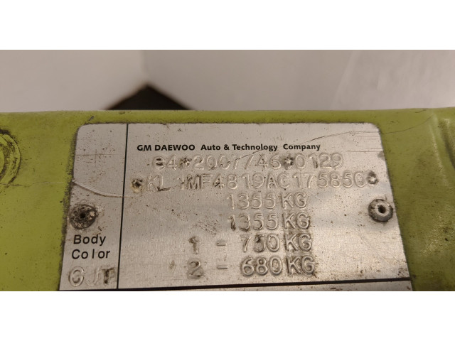 Замок капота Chevrolet Spark 2009-2016