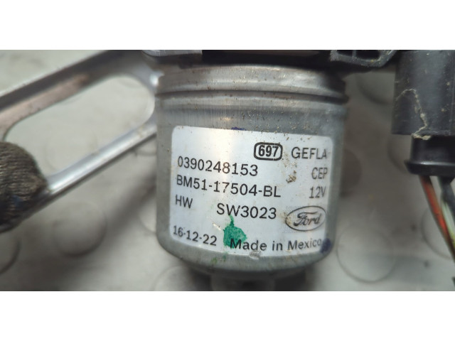 Двигатель стеклоочистителя (моторчик дворников) передний Ford Focus 3 2014-2019