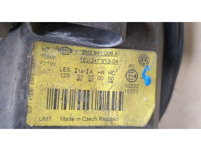 Фара передняя  Volkswagen Golf Plus правая 