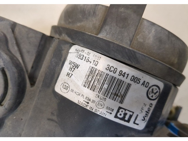 Фара передняя  Volkswagen Passat 6 2005-2010 левая 