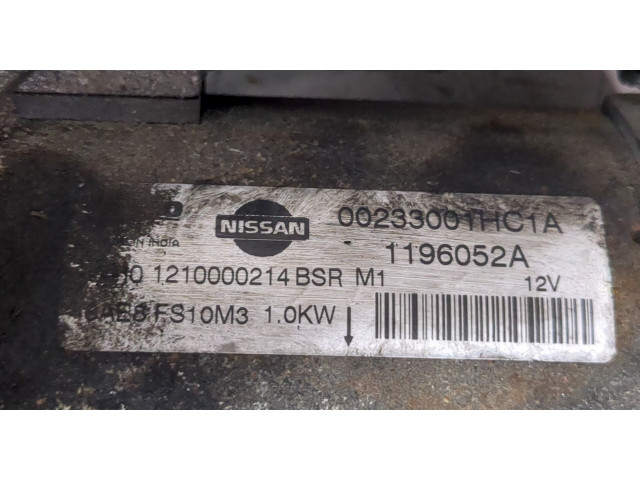 Стартер Nissan Micra K13 2010- 1.2
