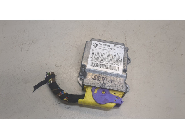 Блок управления подушками безопасности  Skoda Yeti 2009-2014     