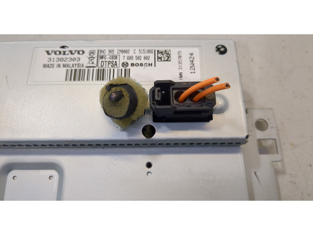 Дисплей бортового компьютера  Volvo XC60 2008-2017 31382303, 7609502002       