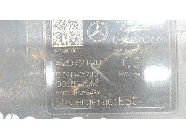 Блок АБС, насос (ABS, ESP, ASR) Mercedes GLC X253 2015-2019