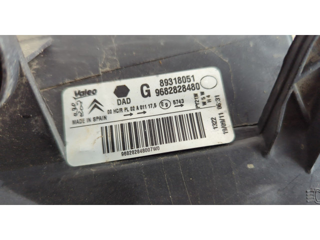 Фара передняя  Citroen Berlingo 2008-2012 левая 