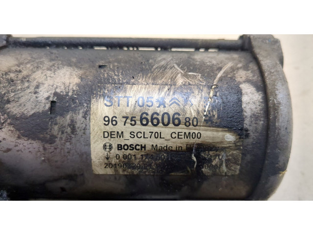 Стартер Peugeot Partner 2018-2024 1.6 9675660680