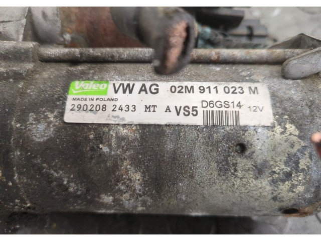 Стартер Volkswagen Polo 2005-2009 1.4 02M911023M