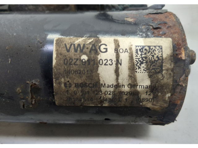 Стартер Skoda Rapid 2012-2020 1.6 02Z911023N, 0001123028