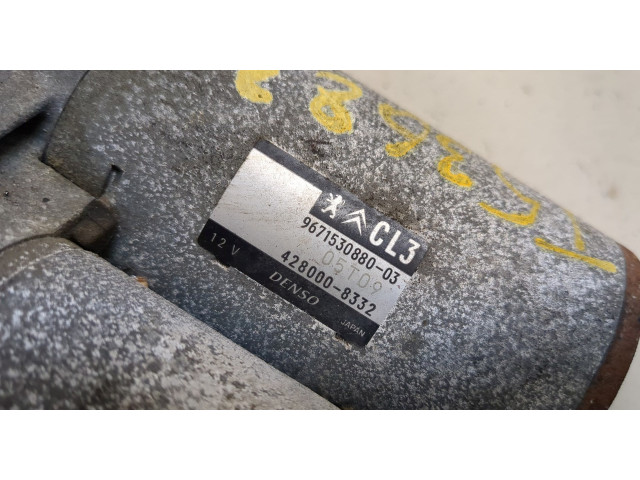 Стартер  Peugeot 2008 2013-2019 1.2     