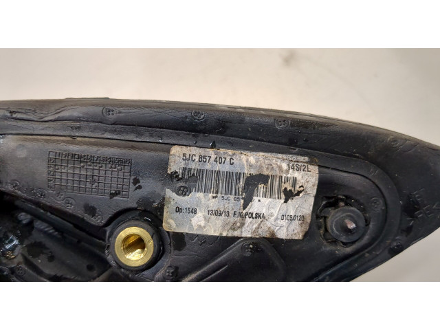 Зеркало боковое Skoda Rapid левое 5JC857407C