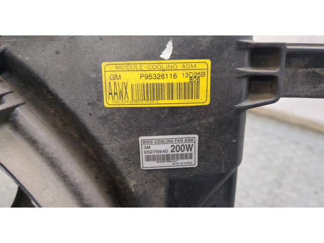 Вентилятор радиатора  Chevrolet Spark 2009-2016           