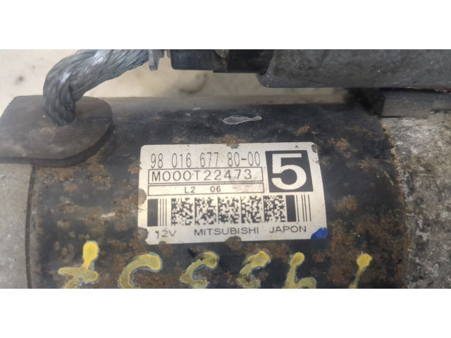 Стартер  Citroen C4 2010-2015 1.6  9801667780, M000T22473   