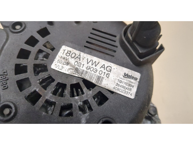 Генератор Volkswagen Touareg 2007-2010 021903016X 3.6 бензин