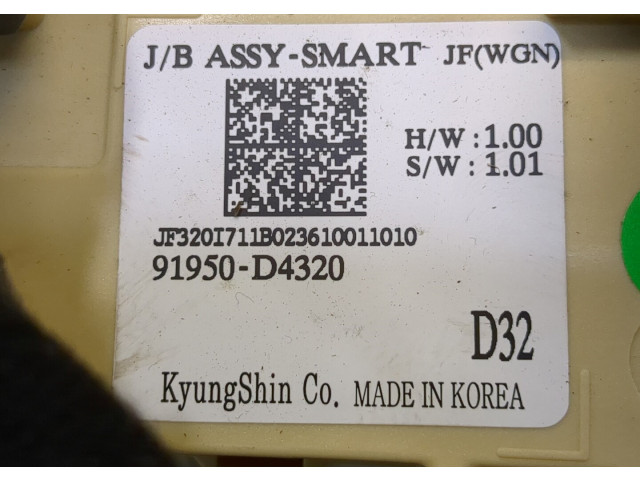 Блок предохранителей  KIA Optima 4 2015-2018      91950d320   4  1.7