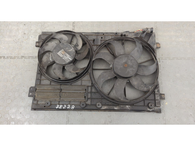 Вентилятор радиатора Skoda Yeti 2009-2014