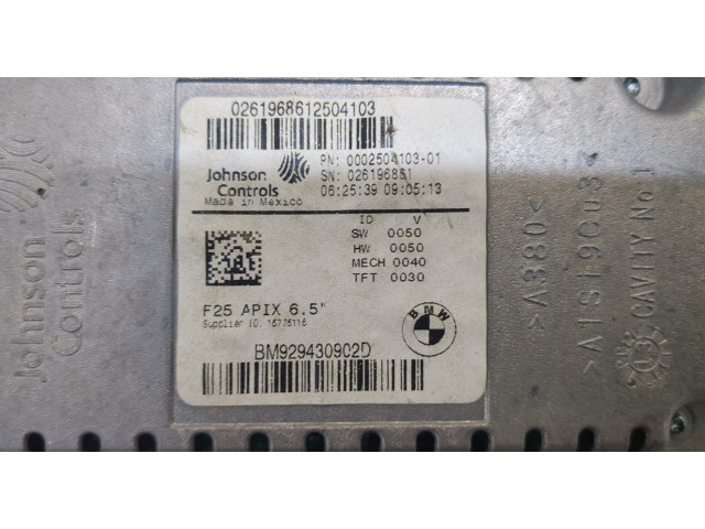 Дисплей бортового компьютера  BMW X3 F25 2010-2017        