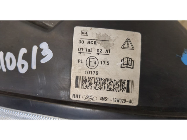Фара передняя  Ford Focus 2 2005-2008 правая 