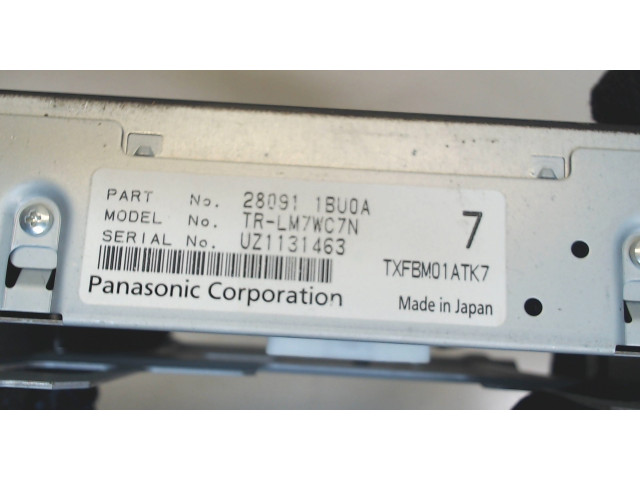 Дисплей мультимедиа Infiniti G 2006-2013 280911bu0a