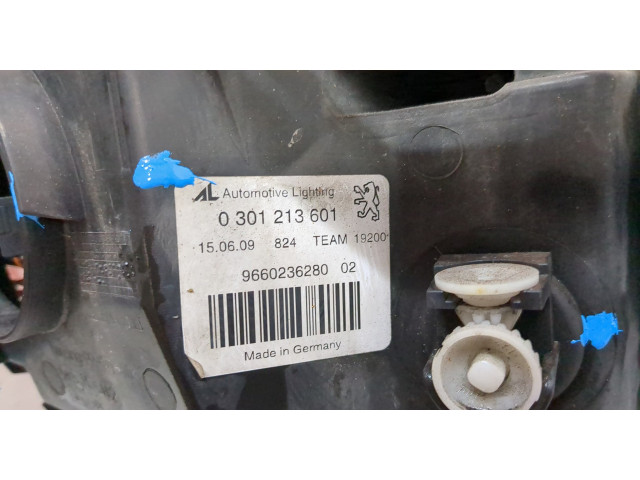 Фара передняя  Peugeot 407 2004-2011 левая 