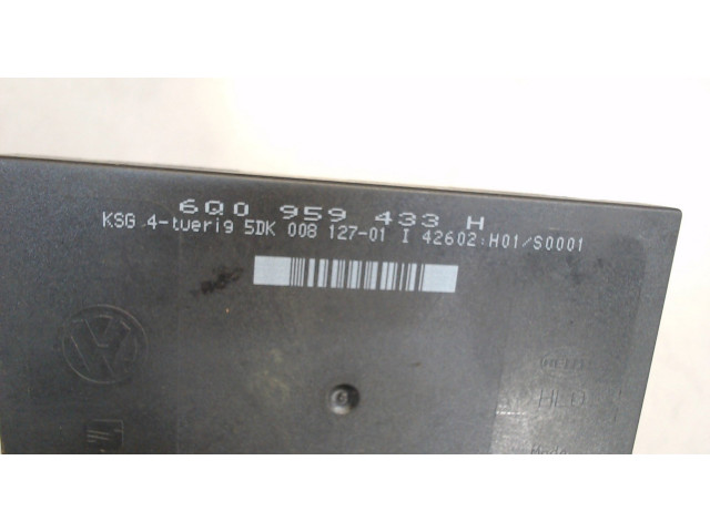 Блок комфорта Skoda Fabia 1999-2004 6q0959433h
