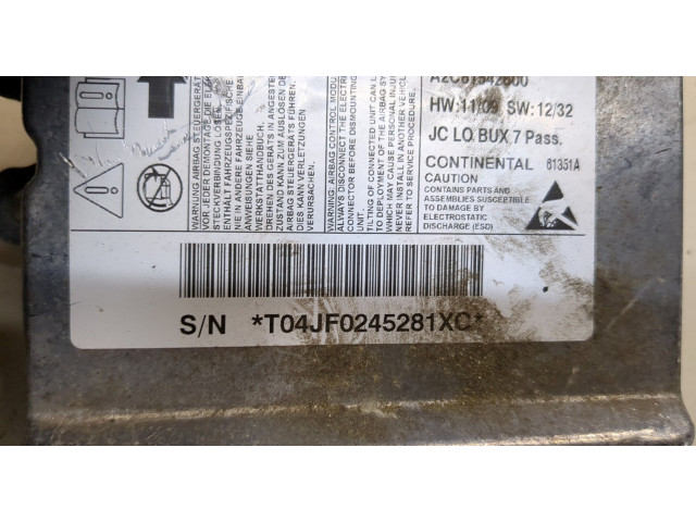 Блок управления подушками безопасности  Fiat Freemont 2011-2016     