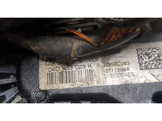Генератор Audi Q3 2014-2018 04C903023L, 04C903023K