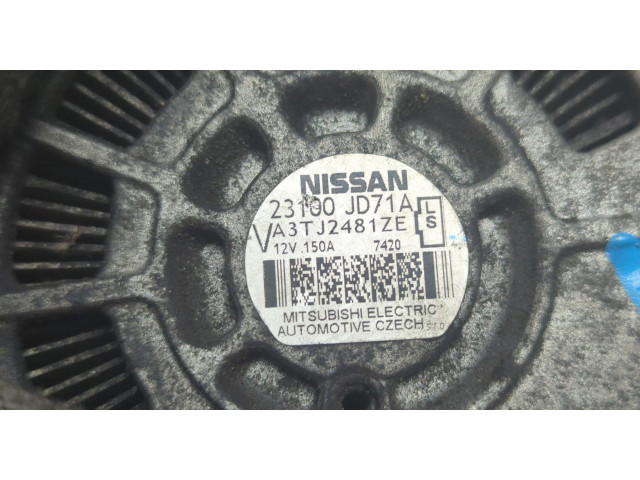 Генератор  Nissan Qashqai 2006-2013           