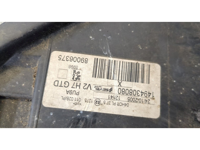 Фара передняя  Peugeot 807 левая 