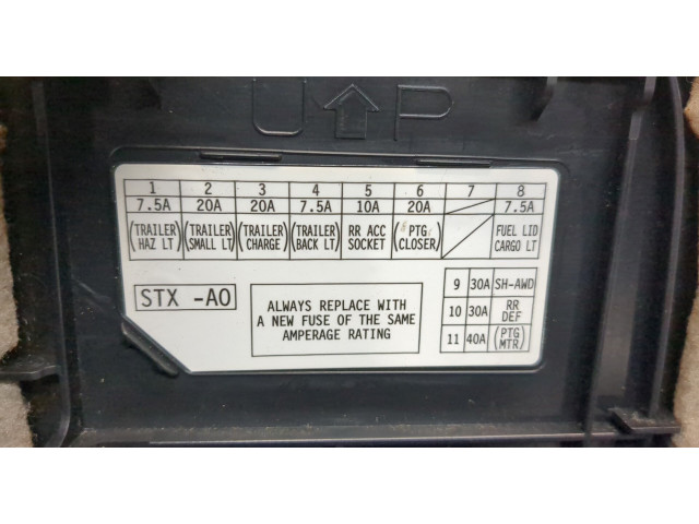 Крышка блока предохранителей Acura MDX 2007-2013 84660STXAA011 3.7